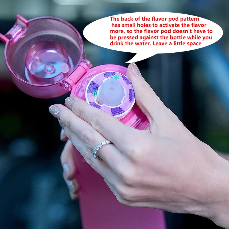 Air Water Bottle with Straw – Leakproof Portable Sports Hydration Cup