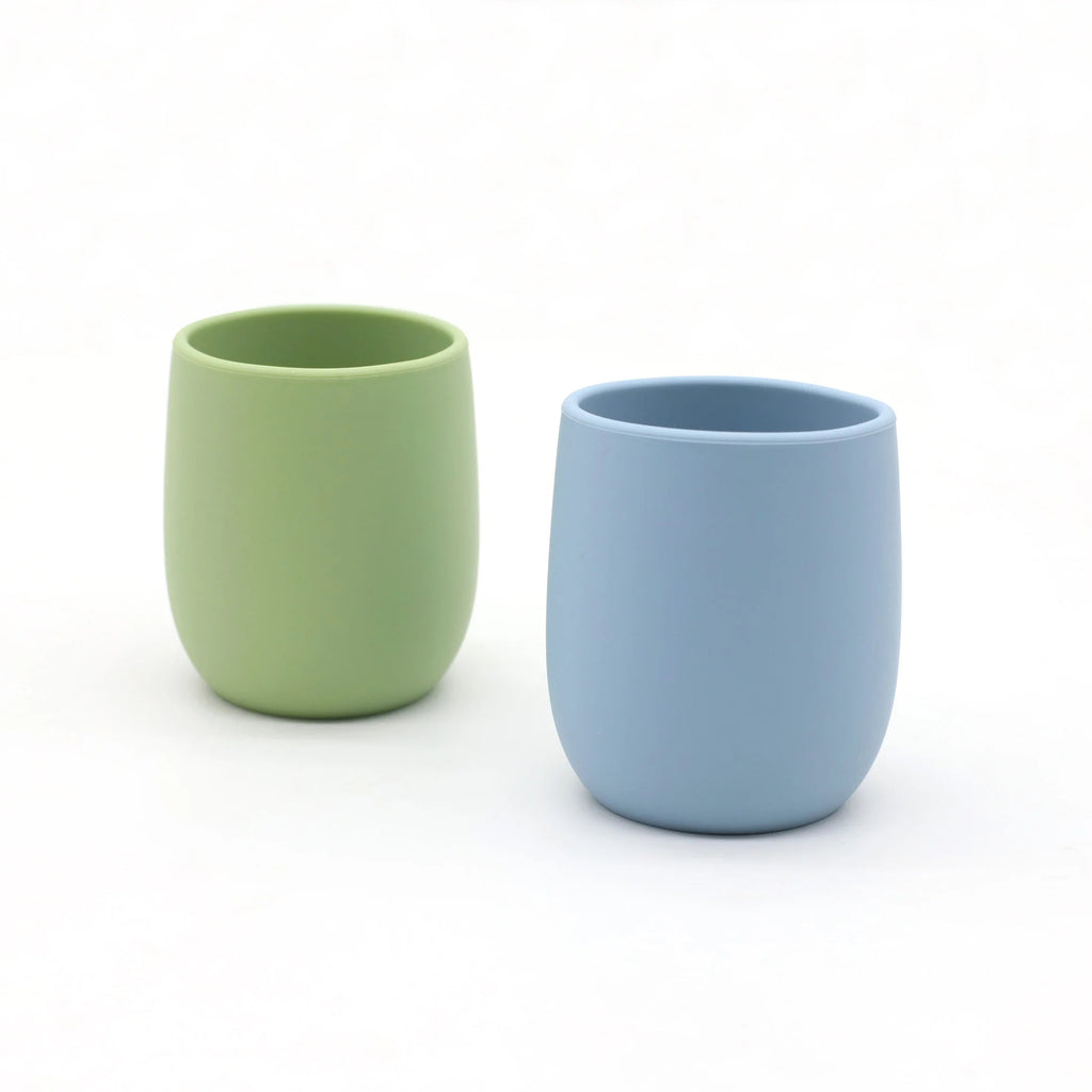 Lunivay Mini Silicone Baby Water Cup – Non-Spill Toddler Training Cup